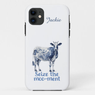Benutzerdefiniert "das Moo-ment nutzen" Case-Mate iPhone Hülle