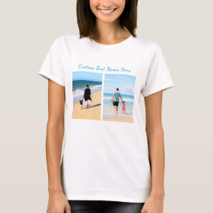 Benutzerdefiniert den T - Shirt FotoCollage mit Te