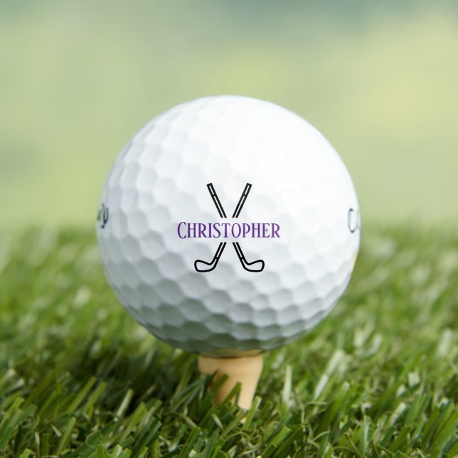 Benutzerdefiniert: Eigene Golf-Themen-Monogramm er Golfball (Insitu T-Shirt)