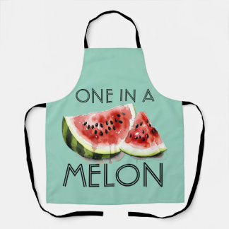 Benutzerdefiniert EINE IN EINER WASSERMELONE Somme Schürze