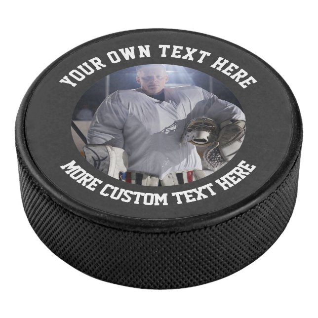 Benutzerdefiniert einer Art Personalisiert Eishockey Puck (3/4)