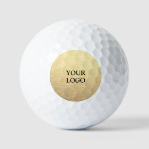 Benutzerdefiniert Einfach Sauber Gold Geschäft Ihr Golfball
