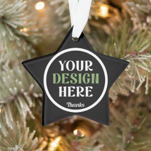 benutzerdefiniert, einzigartig, elegant & minimali ornament