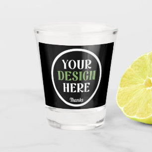 benutzerdefiniert, einzigartig, elegant & minimali schnapsglas