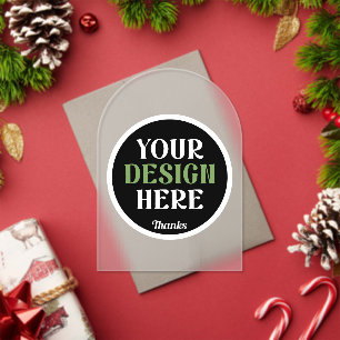 benutzerdefiniert, einzigartig, elegant und minima acryleinladungen