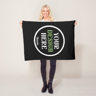 benutzerdefiniert, einzigartig, elegant und minima fleecedecke