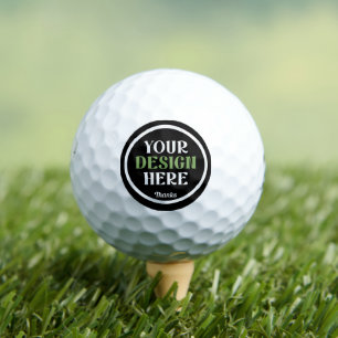 benutzerdefiniert, einzigartig, elegant und minima golfball