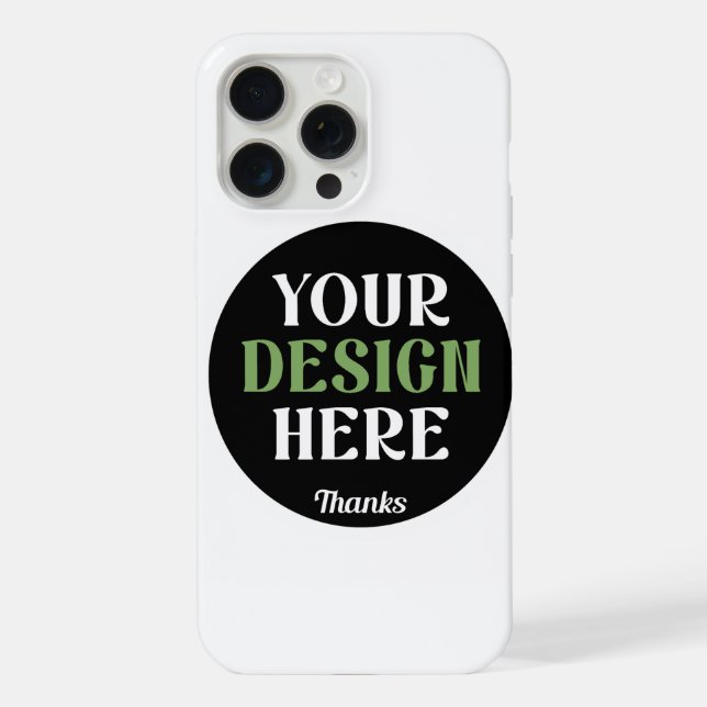 benutzerdefiniert, einzigartig, elegant und minima iPhone hülle (Rückseite)