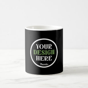 benutzerdefiniert, einzigartig, elegant und minima kaffeetasse