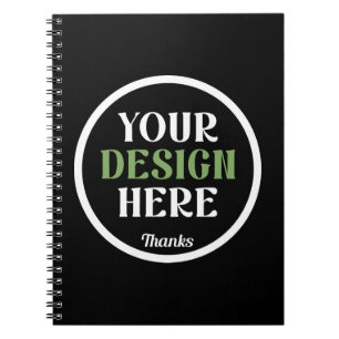 benutzerdefiniert, einzigartig, elegant und minima notizblock