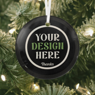 benutzerdefiniert, einzigartig, elegant und minima ornament aus glas