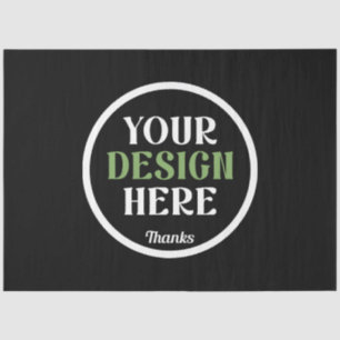 benutzerdefiniert, einzigartig, elegant und minima seidenpapier