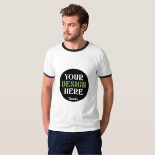 benutzerdefiniert, einzigartig, elegant und minima T-Shirt
