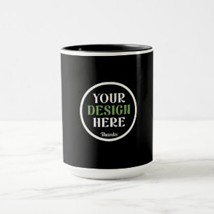 benutzerdefiniert, einzigartig, elegant und minima tasse