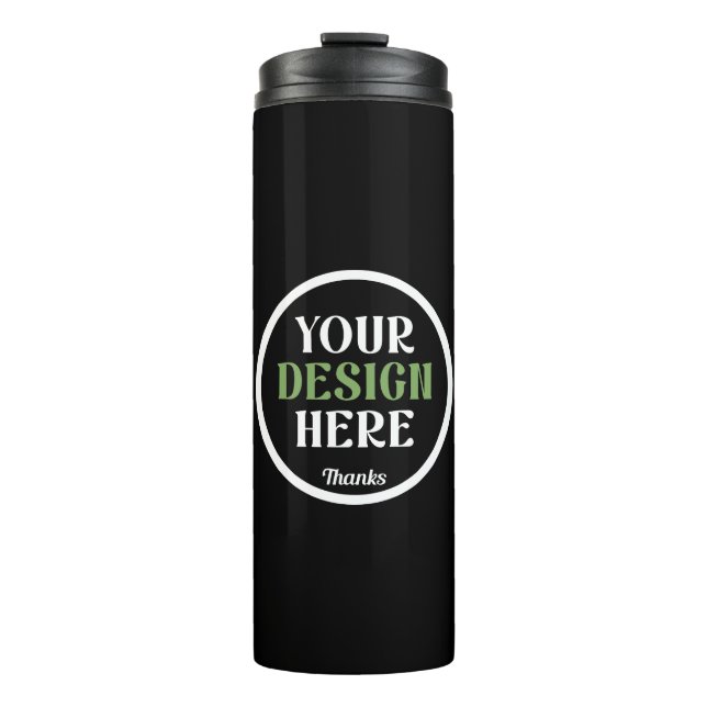 benutzerdefiniert, einzigartig, elegant und minima thermosbecher (Vorderseite)