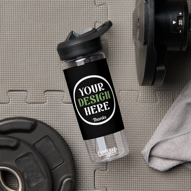 benutzerdefiniert, einzigartig, elegant und minima trinkflasche (Fitnessstudio (gedreht))