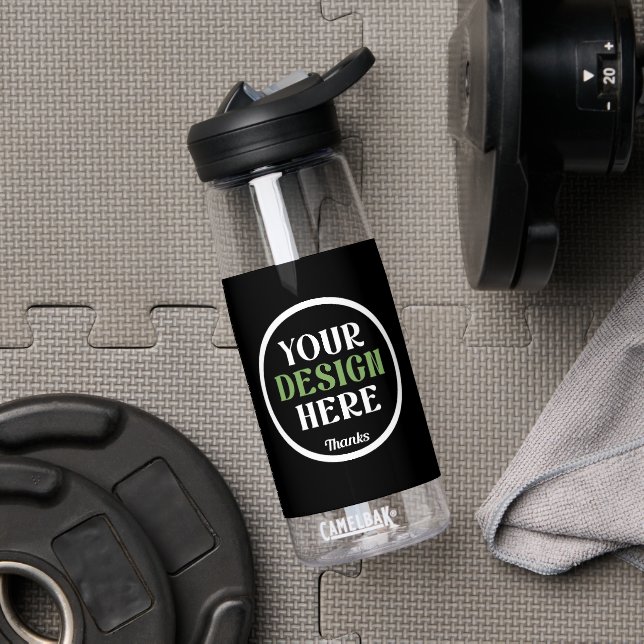 benutzerdefiniert, einzigartig, elegant und minima trinkflasche (Fitnessstudio (gedreht))