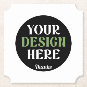 benutzerdefiniert, einzigartig, elegant und minima untersetzer