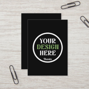 benutzerdefiniert, einzigartig, elegant und minima visitenkarte