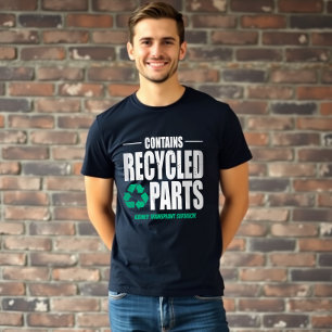 Benutzerdefiniert enthält Gerecycelt Teile-Transpl T-Shirt
