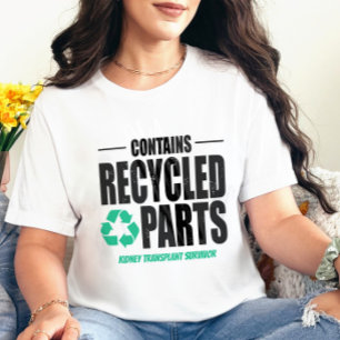 Benutzerdefiniert enthält Gerecycelt Teile Transpl Tri-Blend Shirt