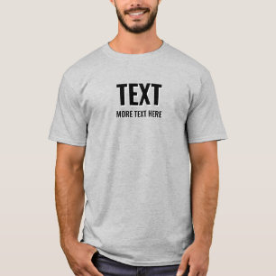 Benutzerdefiniert Erstellen Sie Ihren eigenen Text T-Shirt