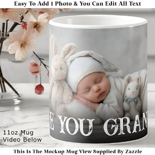 Benutzerdefiniert Fett Lieber Opa Ein Foto Modern Kaffeetasse