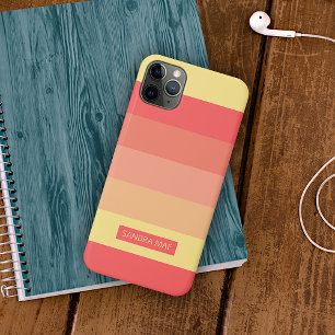 Benutzerdefiniert Fett Sommer Gelb Orange Rot Kora Case-Mate iPhone Hülle