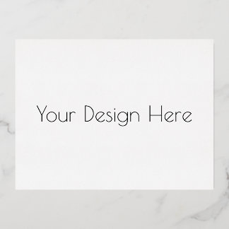 Benutzerdefiniert Folien Feiertagspostkarte