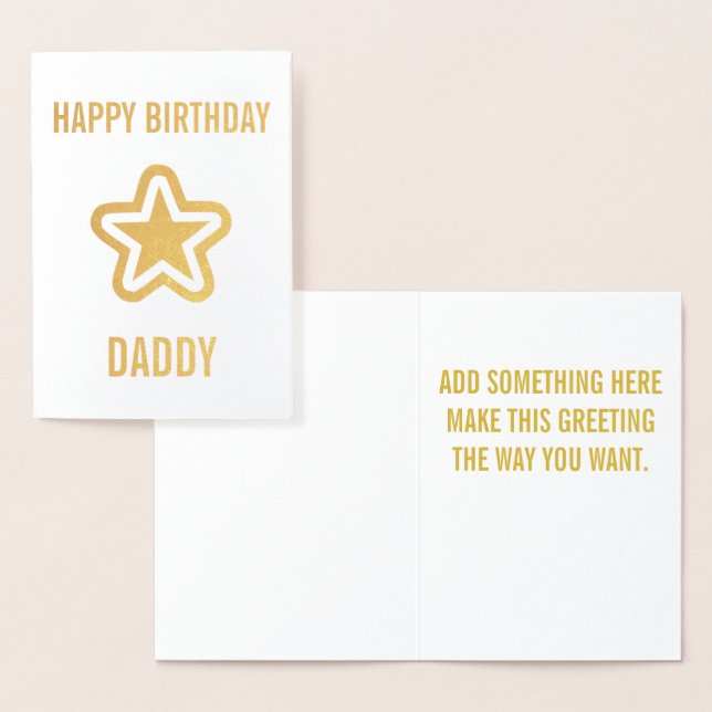 Benutzerdefiniert Folienkarte (Anzeige)