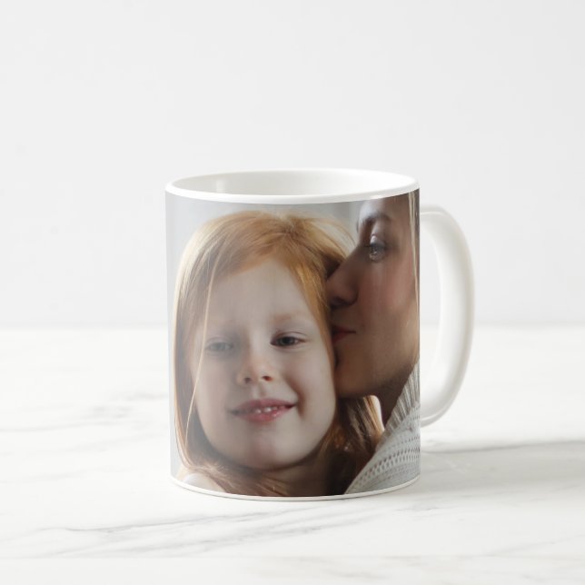 Benutzerdefiniert Foto hinzufügen Kaffeetasse (VorderseiteRechts)