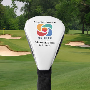 Benutzerdefiniert Fügen Sie Ihr Firmenlogo Unterne Golf Headcover
