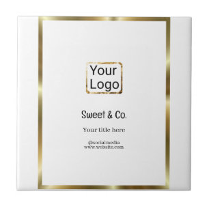 benutzerdefiniert fügen Sie Ihr Logo personalisier Fliese