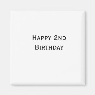 benutzerdefiniert fügen sie ihren text happy birth magnet