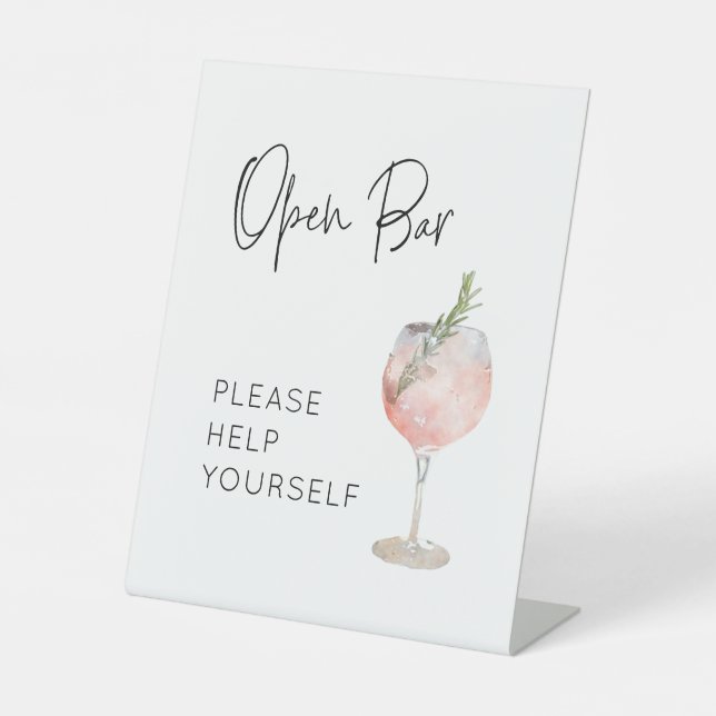 Benutzerdefiniert für das Zeichen Julie_Drinks Sockelschild (Vorderseite)