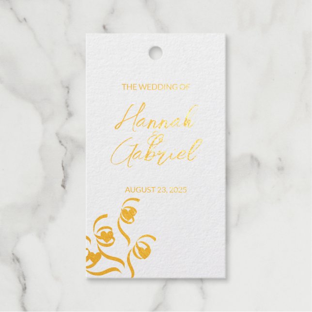 Benutzerdefiniert Geschenkanhänger (Vorderseite)