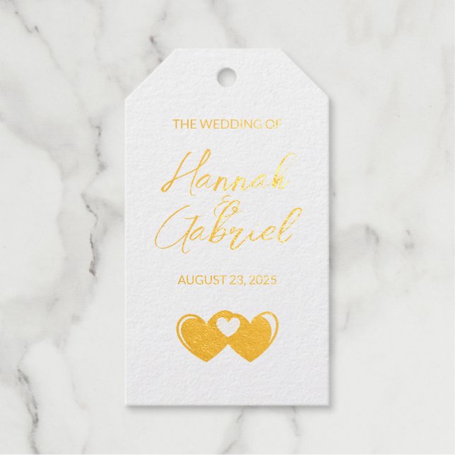 Benutzerdefiniert Geschenkanhänger (Vorderseite)