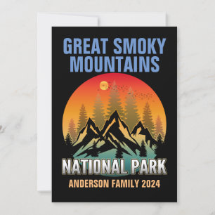 Benutzerdefiniert Great Smoky Mountains Nationalpa Einladung