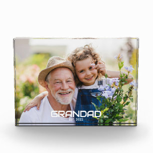Benutzerdefiniert Großvater Etabliert Modern Fett Fotoblock