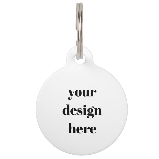 Benutzerdefiniert Haustiermarke (Vorderseite)