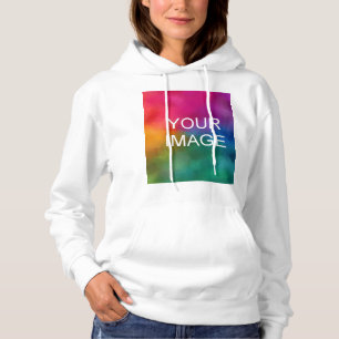 Benutzerdefiniert Hinzufügen von Foto zum Hochlade Hoodie