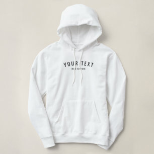 Benutzerdefiniert Hinzufügen von Text-Upload-Foto  Hoodie
