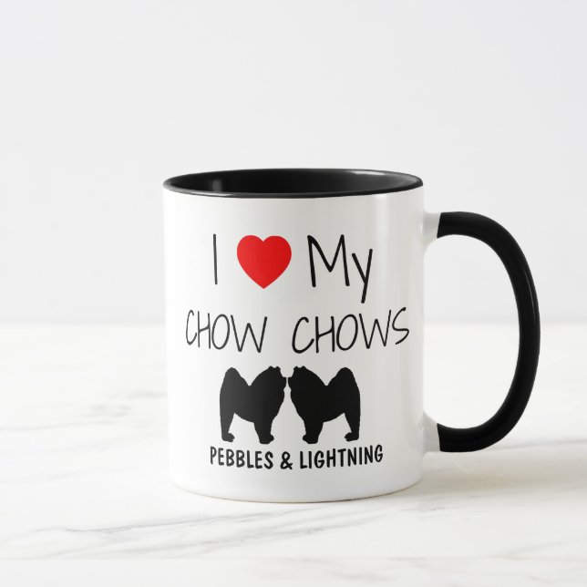 Benutzerdefiniert I Liebe der beiden Optionen Tasse (Rechts)