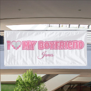 Benutzerdefiniert I Liebe Mein Freund - Foto und N Banner