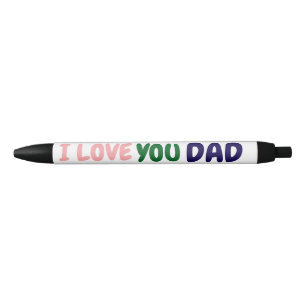 benutzerdefiniert ich liebe dich Papa Mach es selb Kugelschreiber
