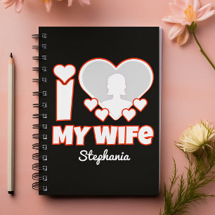 Benutzerdefiniert Ich liebe meine Frau – Name und Planer
