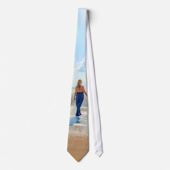 Benutzerdefiniert Ihr Foto Personalisiert Neck Tie Krawatte (Vorderseite)