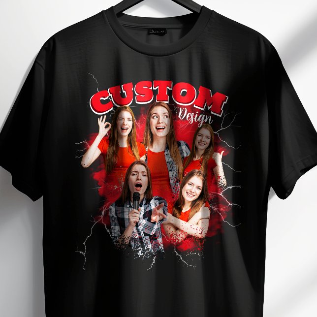 Benutzerdefiniert Ihren eigenen Bootleg-Foto-Bootl T-Shirt (Von Creator hochgeladen)