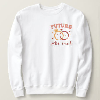 Benutzerdefiniert in meiner verlobten Ära Retro Gr Sweatshirt