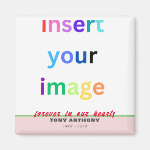 Benutzerdefiniert in Memorial für das einfache Fot Magnet